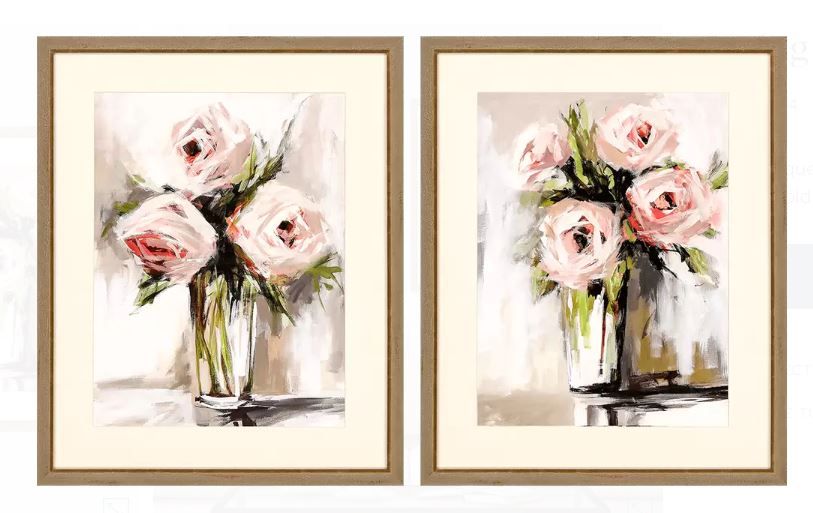 Picture of Spring Bouquet Wall Art Set