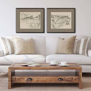 Picture of Sepia Scenes I Wall Art Set