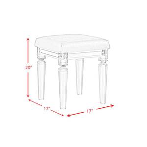 Picture of Twenty Nine Vanity Stool