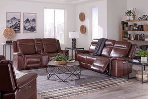 Picture of Copper Power Reclining Sofa