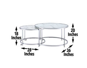 Picture of Rayne Nesting Coffee Tables