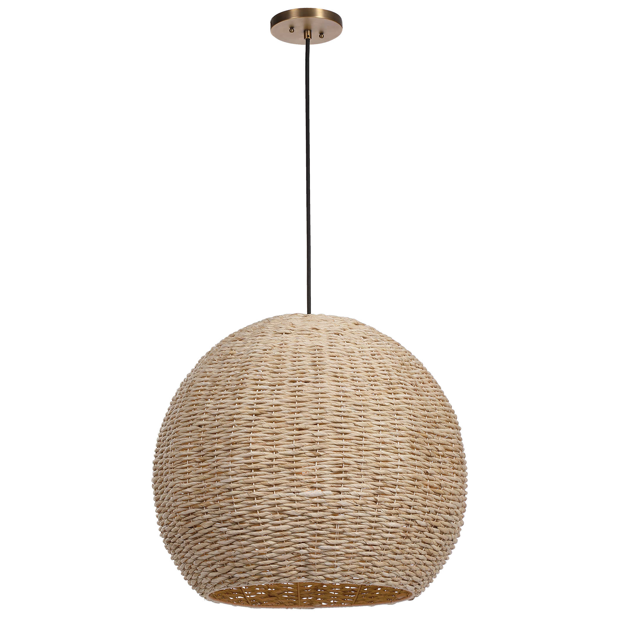Picture of Seagrass Dome Pendant Light