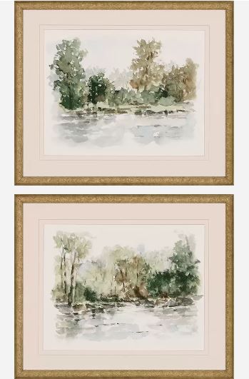 Picture of Wooded Stream Wall Art Set