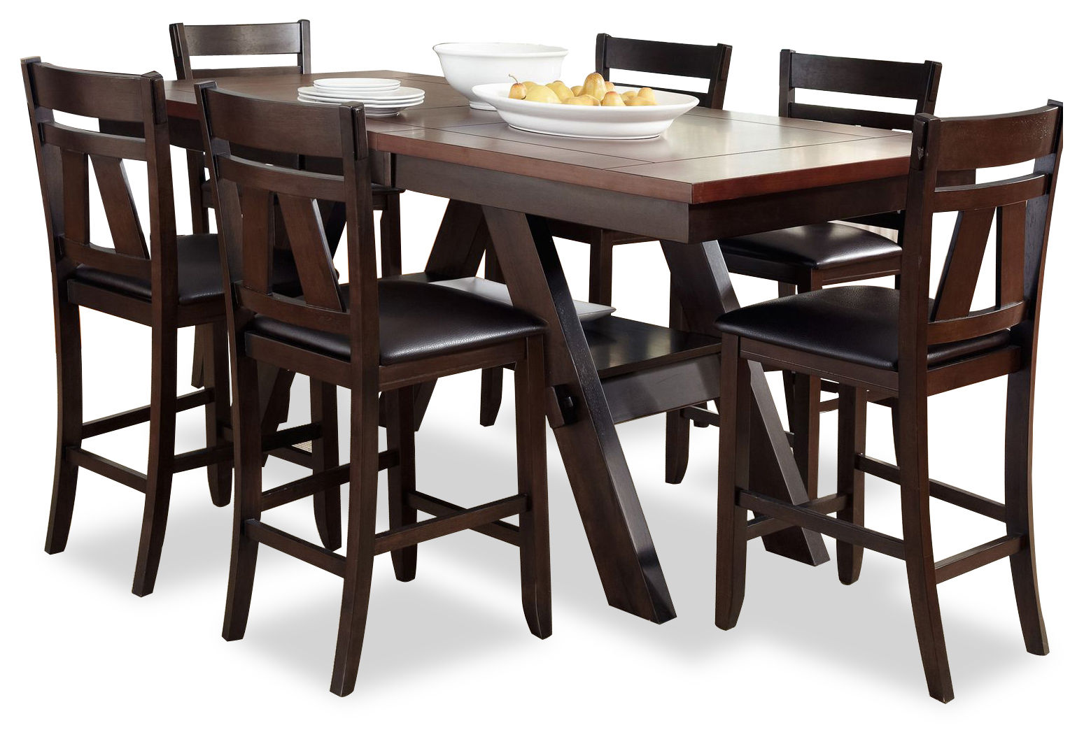 Picture of Lawson Counter Height Dining Table & 6 Chairs