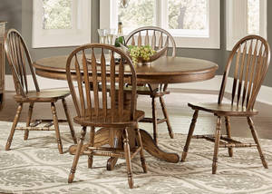 Picture of Carolina Crossing Dining Table & 4 Chairs