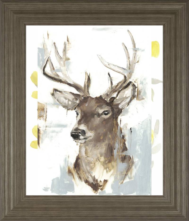Picture of Modern Deer Mount II Wall Art
