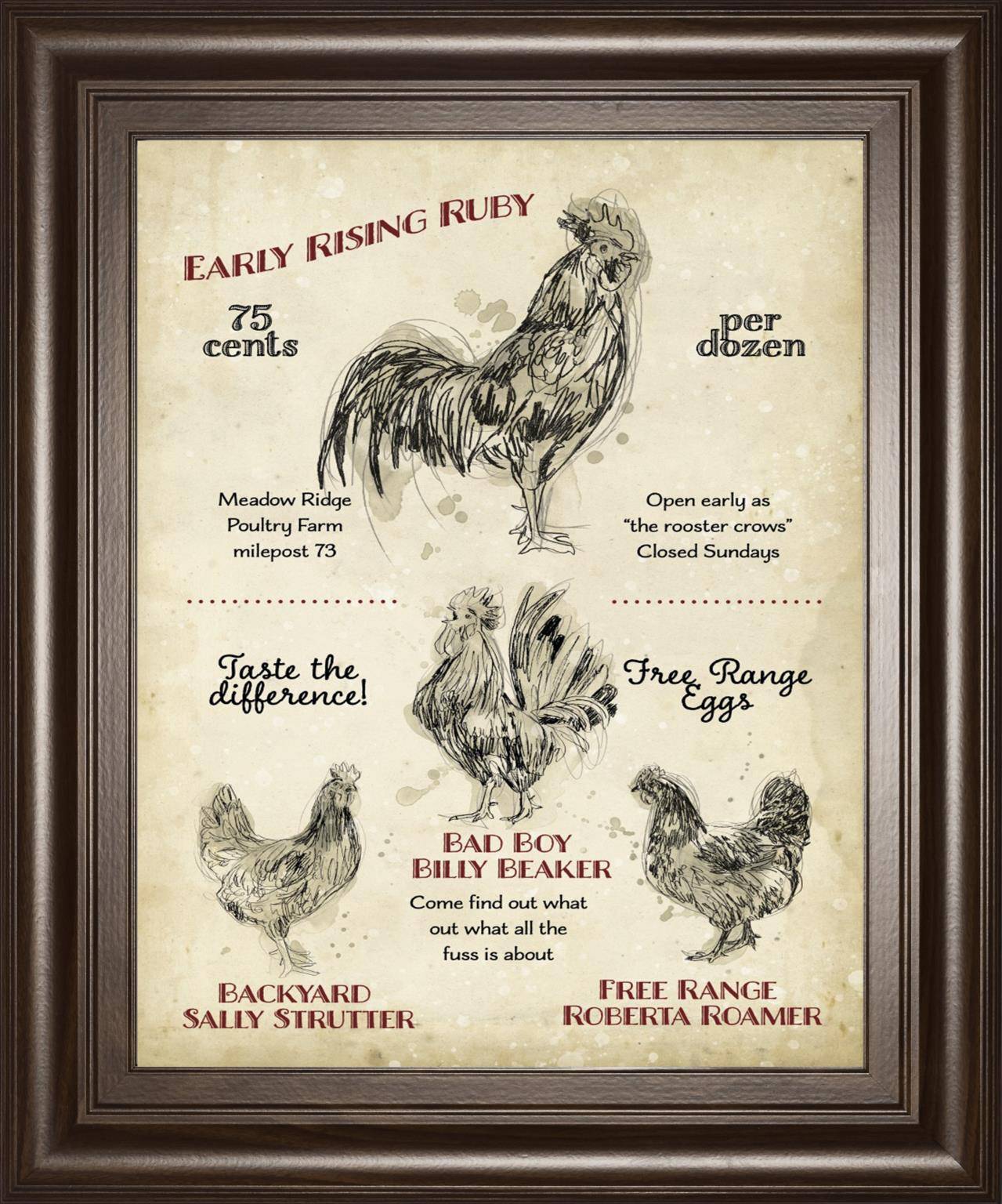 Picture of Hen House I Wall Art