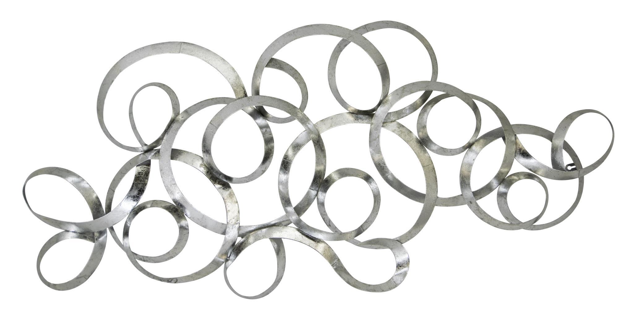 Picture of Silver Swirls Wall Decor