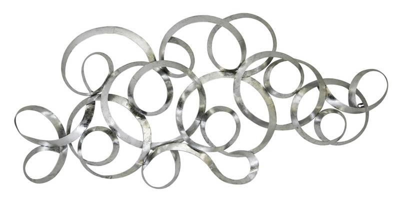 Picture of Silver Swirls Wall Decor
