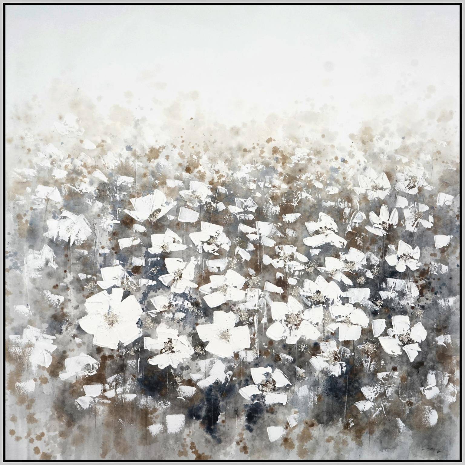 Picture of Framed Glitter Canvas Wall Art