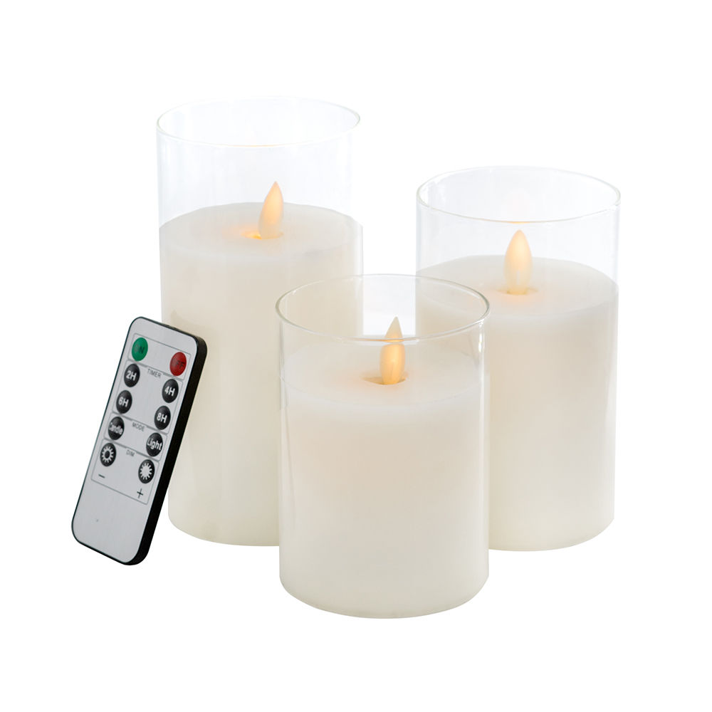 Picture of LED Wax Candles Set