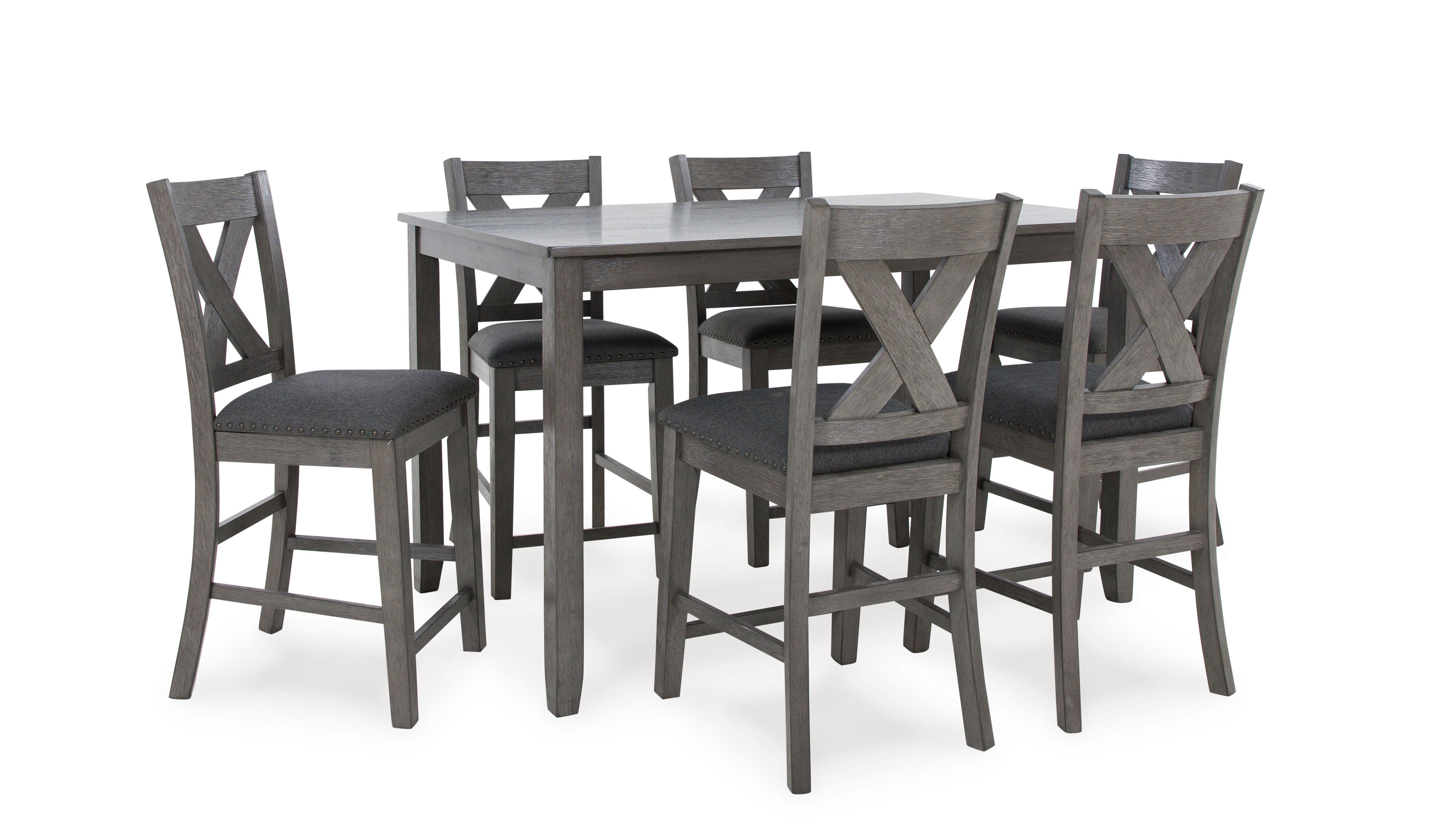 Picture of Caitbrook Counter Height Dining Table & 6 Stools
