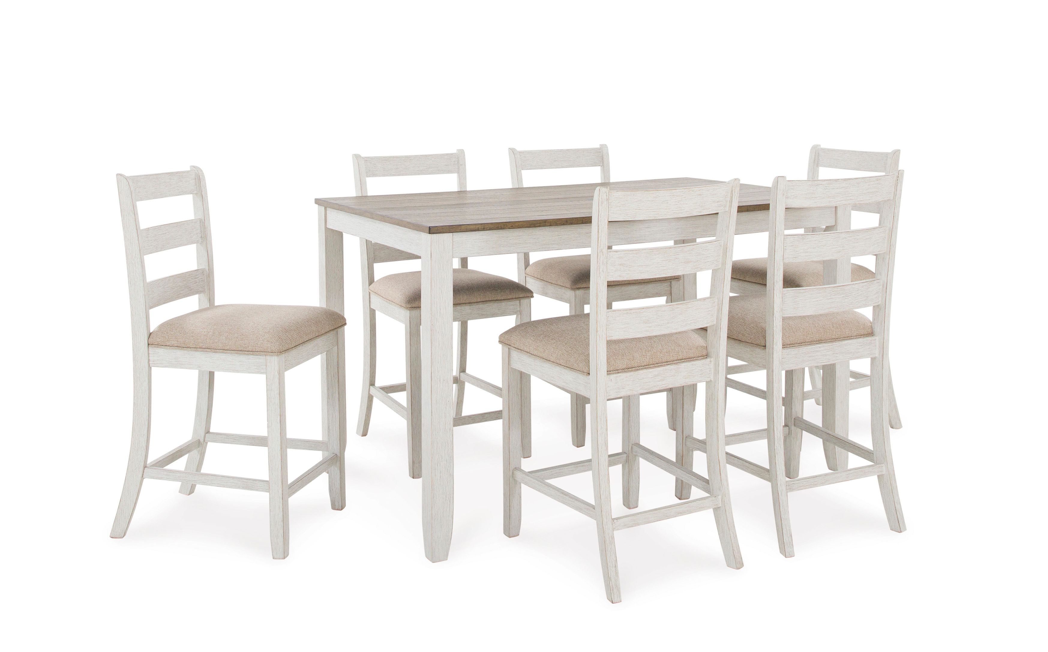 Picture of Skempton Counter Height Dining Table & 6 Stools