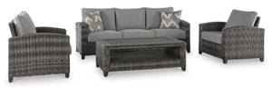 Picture of Oasis Court Outdoor Sofa, 2 Chairs & Table