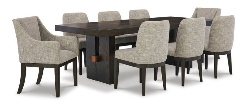 Picture of Burkhaus Dining Table & 8 Chairs