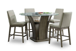 Picture of Dapper Counter Height Dining Table & 4 Stools