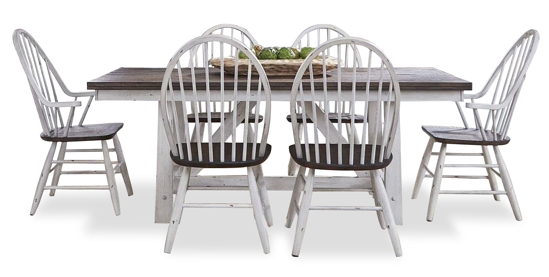 Picture of Farmhouse Dining Table & 6 Chairs