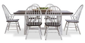 Picture of Farmhouse Dining Table & 6 Chairs