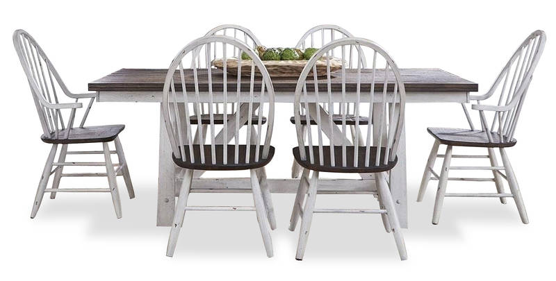 Picture of Farmhouse Dining Table & 6 Chairs