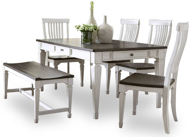 Picture of Allyson Park Table, 4 Chairs & Bench