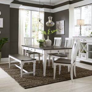 Picture of Allyson Park Table, 4 Chairs & Bench