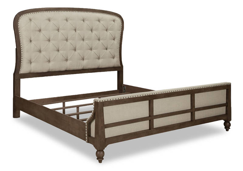 Picture of Americana Farmhouse Queen Size Bed