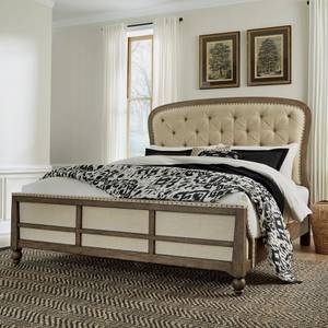 Picture of Americana Farmhouse Queen Size Bed