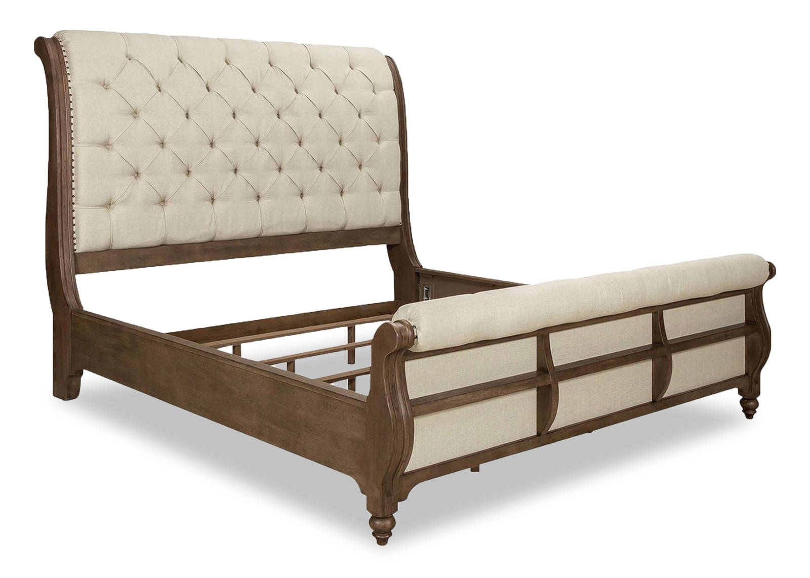 Picture of Americana Farmhouse Queen Size Bed