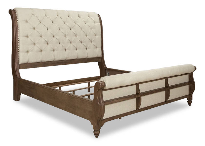 Picture of Americana Farmhouse Queen Size Bed