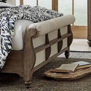 Picture of Americana Farmhouse Queen Size Bed