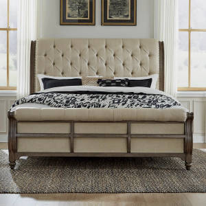 Picture of Americana Farmhouse King Size Bed