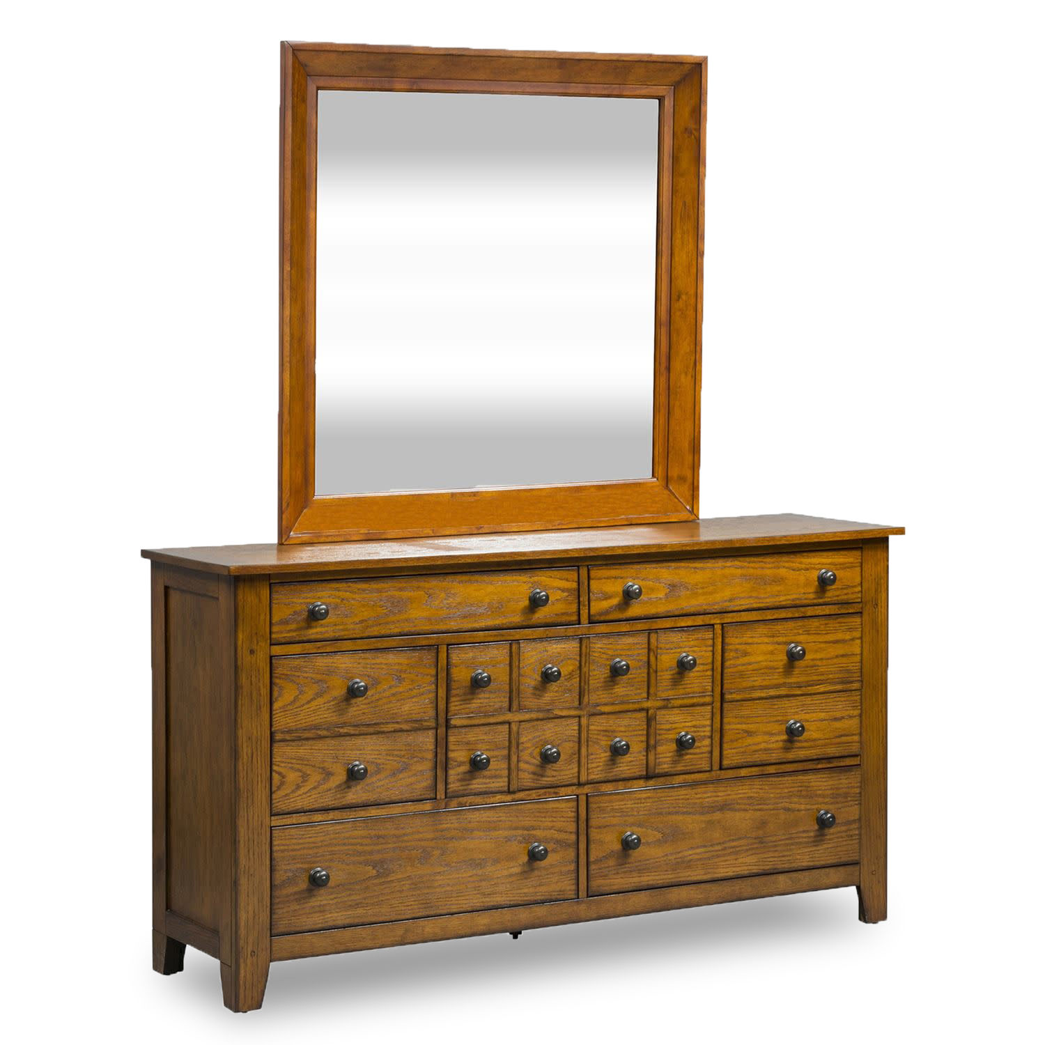 Picture of Grandpas Cabin Dresser & Mirror