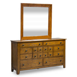 Picture of Grandpas Cabin Dresser & Mirror