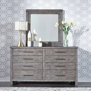 Picture of Modern Farmhouse Dresser & Mirror