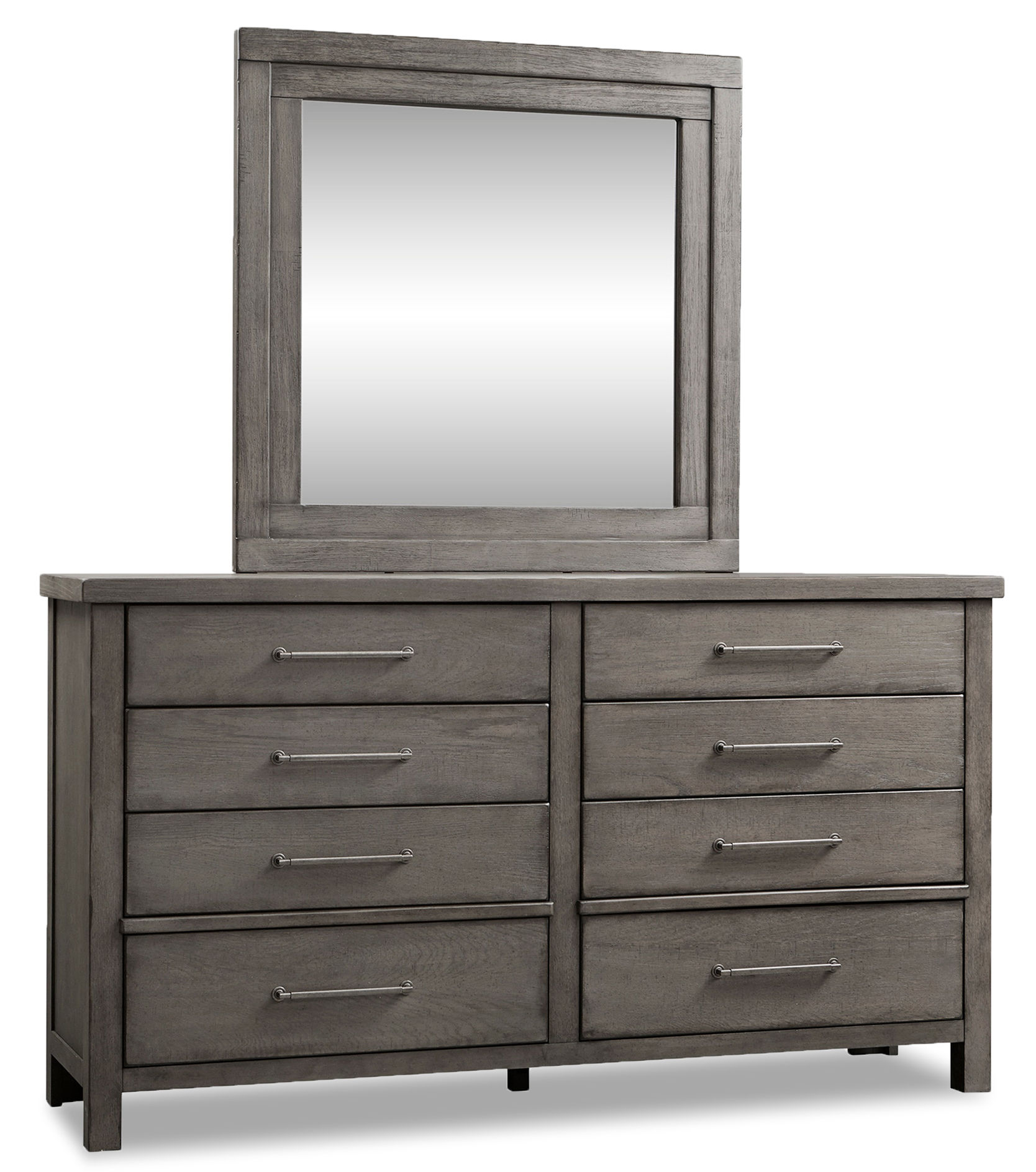Picture of Modern Farmhouse Dresser & Mirror