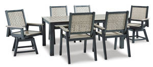 Picture of Mount Valley Outdoor Dining Table & 6 Chairs