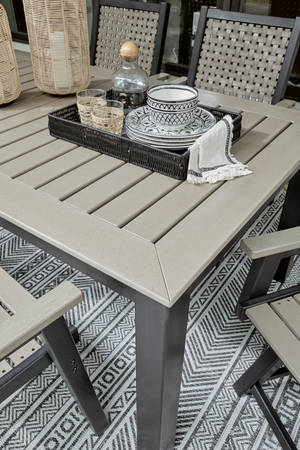 Picture of Mount Valley Outdoor Dining Table & 6 Chairs
