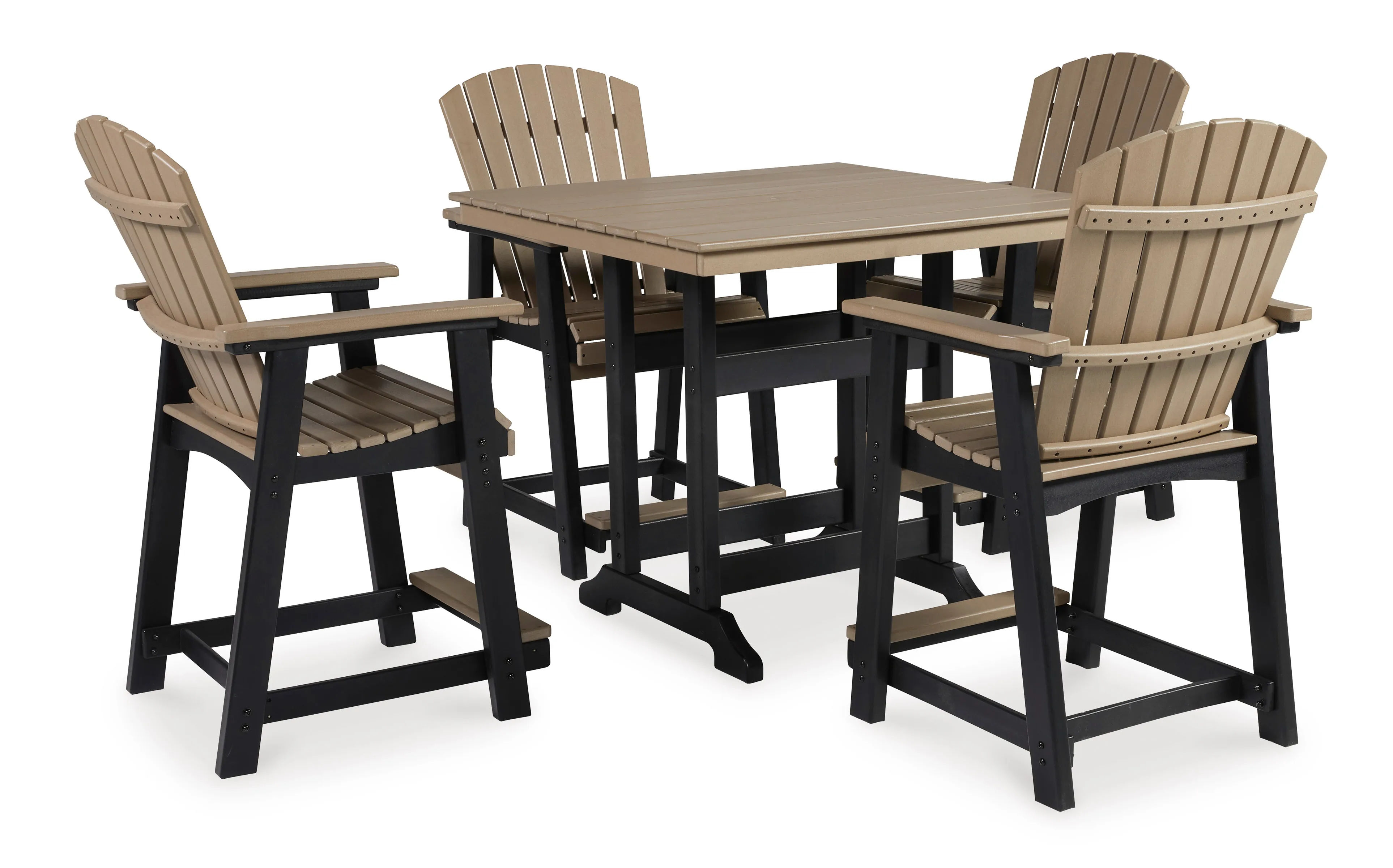 Picture of Fairen Trail Outdoor Dining Table & 4 Stools
