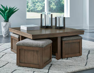 Picture of Boardernest Coffee Table with Stools