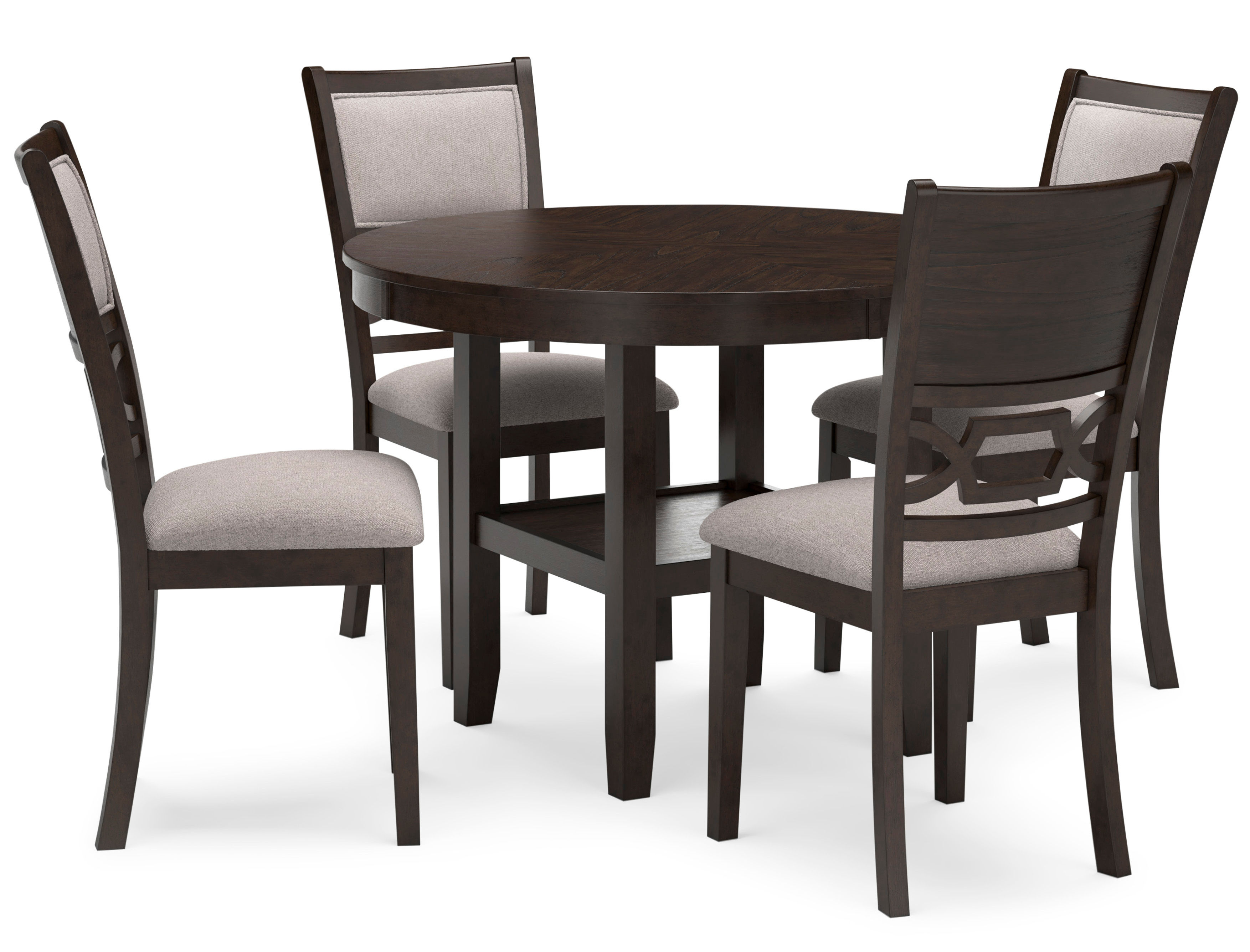 Picture of Langwest Dining Table & 4 Chairs