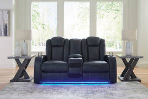 Picture of Fyne Dyme Power Reclining Loveseat