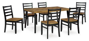 Picture of Blondon Dining Table & 6 Chairs