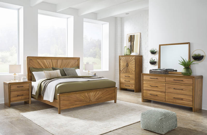 Picture of Takston 5 Piece Queen Bedroom Group
