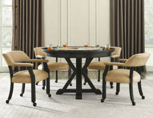 Picture of Rylie Gaming Table & 4 Chairs