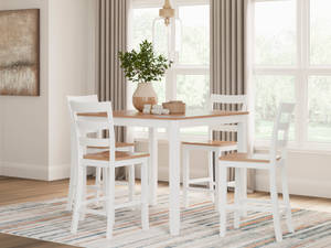 Picture of Gesthaven Counter Height Dining Table & 4 Stools