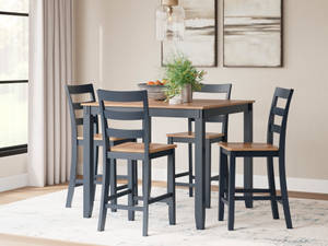 Picture of Gesthaven Counter Height Dining Table & 4 Stools
