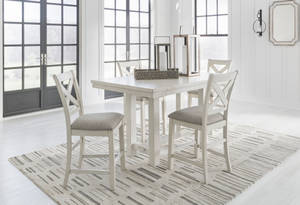 Picture of Robbinsdale Counter Height Dining Table & 4 Stools