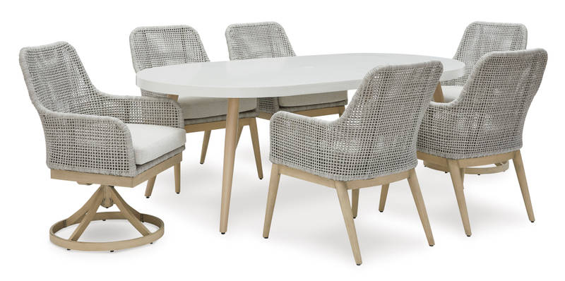 Picture of Seton Creek Outdoor Dining Table & 6 Chairs