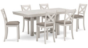 Picture of Robbinsdale Counter Height Dining Table & 6 Stools