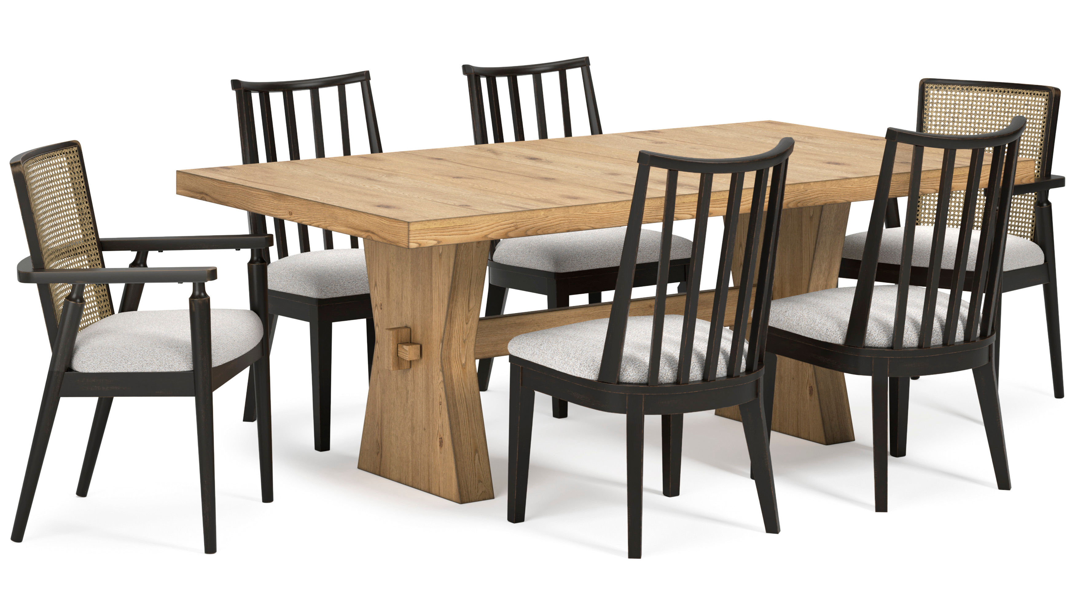 Picture of Galliden Dining Table & 6 Chairs